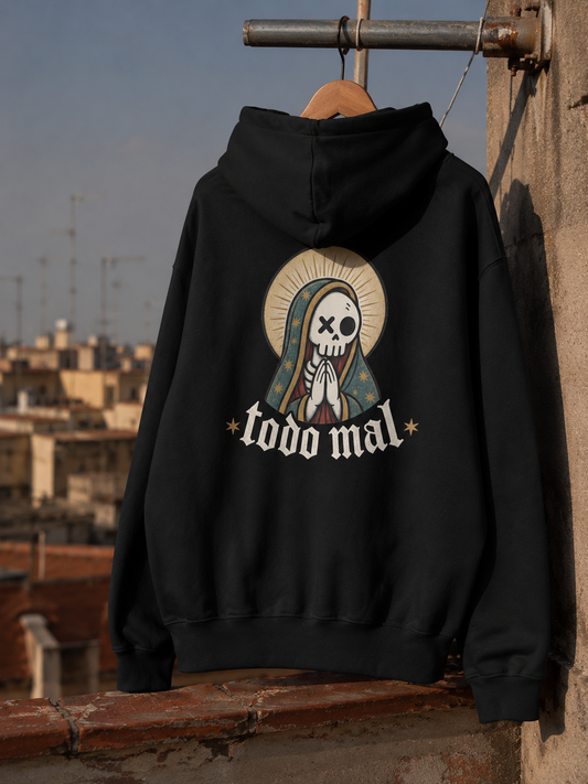 MALO SANTO - SUDADERA OVERSIZE
