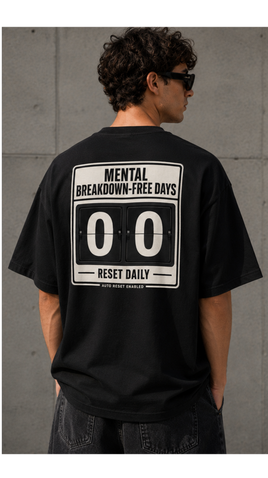 MENTAL BREAKDOWN - CAMISETA OVERSIZED