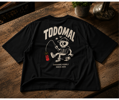 CHOOSING POORLY - CAMISETA OVERSIZED