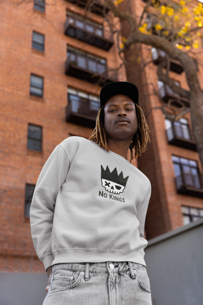 NO KINGS - SUDADERA SIN CAPUCHA UNISEX